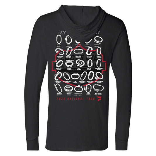 Road Map '26 Hooded Tee - Black