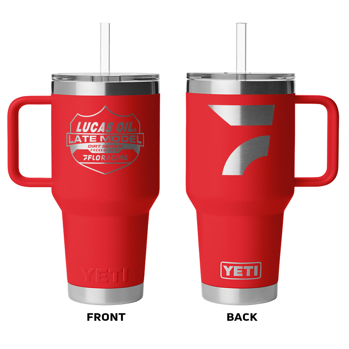 Yeti Rambler® 35oz Laser Engraved Straw Mug