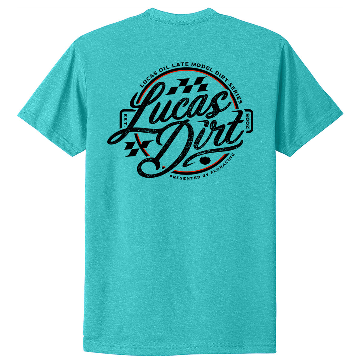 Victory Circle T-Shirt - Tahiti Blue
