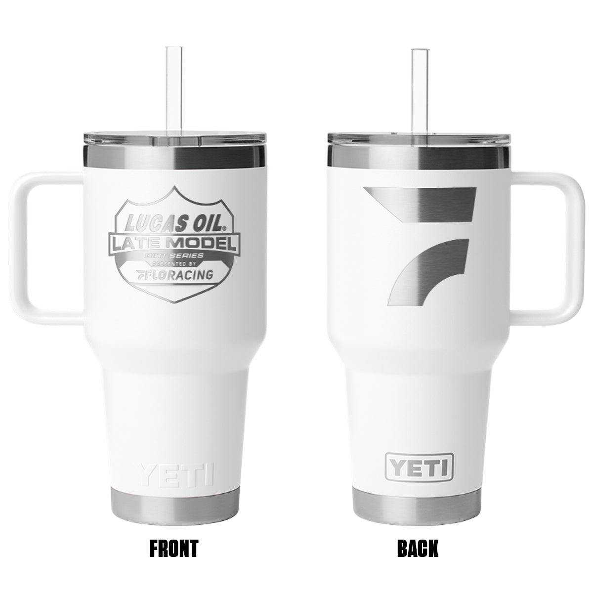 Yeti Rambler® 35oz Laser Engraved Straw Mug