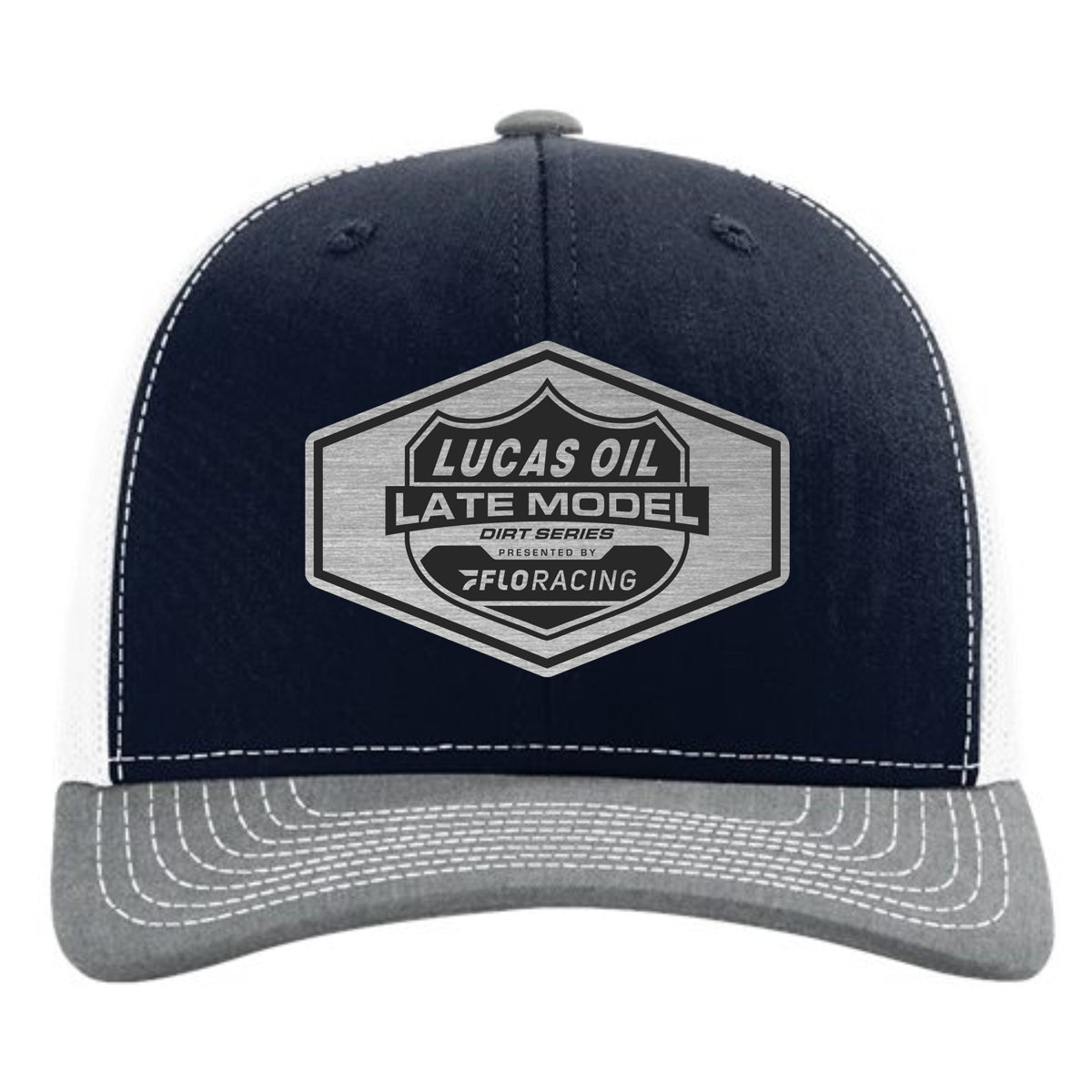 Richardson 112 - Navy Blue/White/HeatherGrey