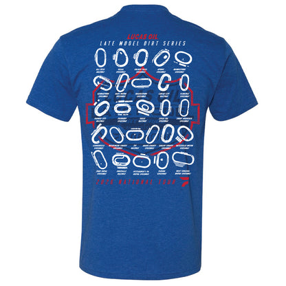Road Map '26 T-Shirt - Royal Blue