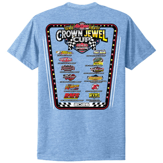 Crown Jewel Cup T-Shirt - Heather Columbia Blue