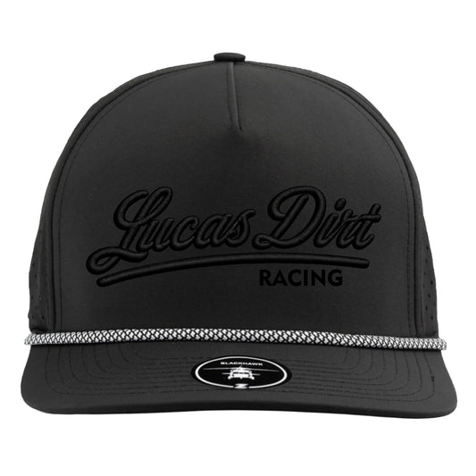 Zapped Blackhawk Rope Hat - Black/Black