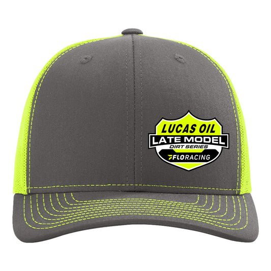 Richardson 112 - Charcoal/NeonYellow