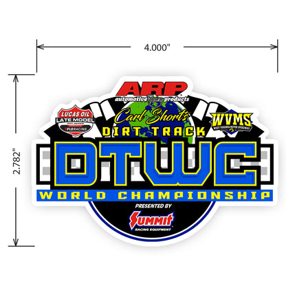 46th Annual Dirt Track World Championship Decal