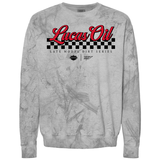 Ladies Checkered Crewneck