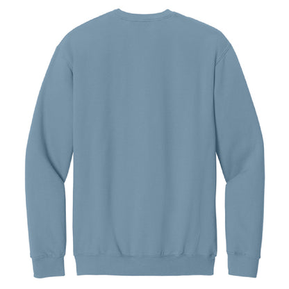 Ladies Embroidered Late Model Crewneck - Stone Blue