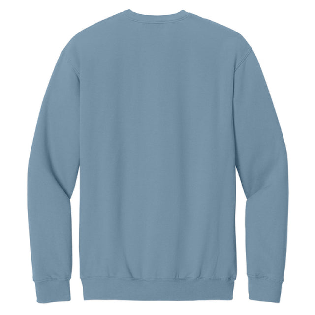 Ladies Embroidered Late Model Crewneck - Stone Blue