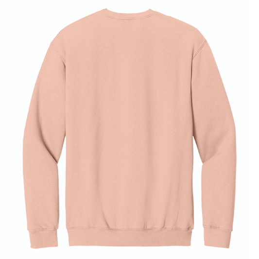 Ladies Embroidered Late Model Crewneck - Dusty Rose
