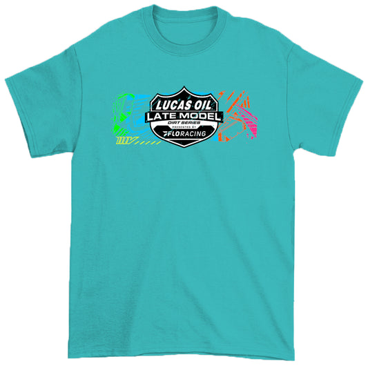 Electric Surge T-Shirt - Tropical Blue