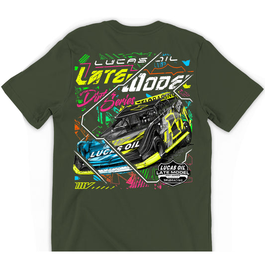 Electric Surge T-Shirt - Military Green