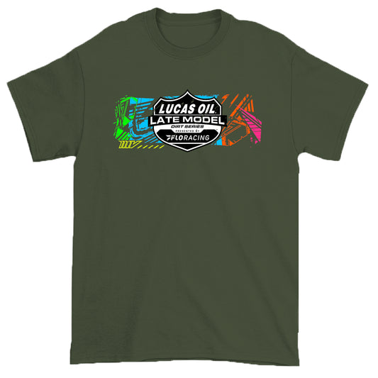 Electric Surge T-Shirt - Military Green