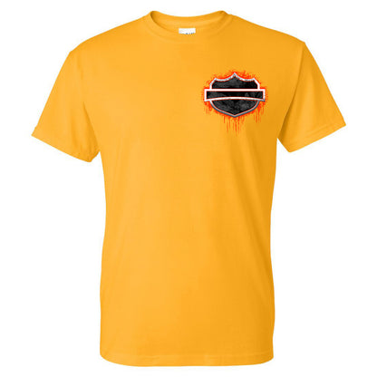 Open Throttle T-Shirt - Gold