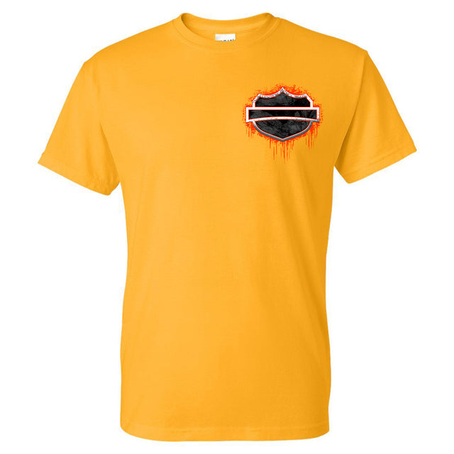 Open Throttle T-Shirt - Gold