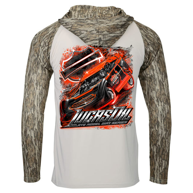 Open Throttle Hooded Long Sleeve - Camo