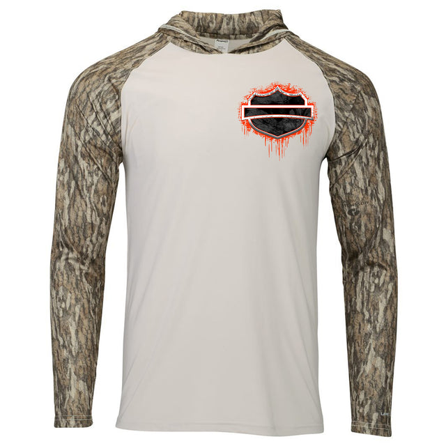 Open Throttle Hooded Long Sleeve - Camo