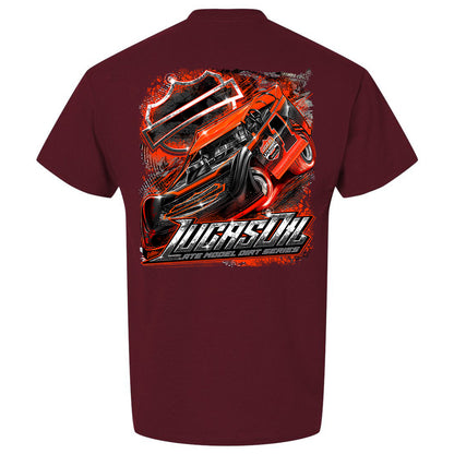 Open Throttle T-Shirt - Maroon