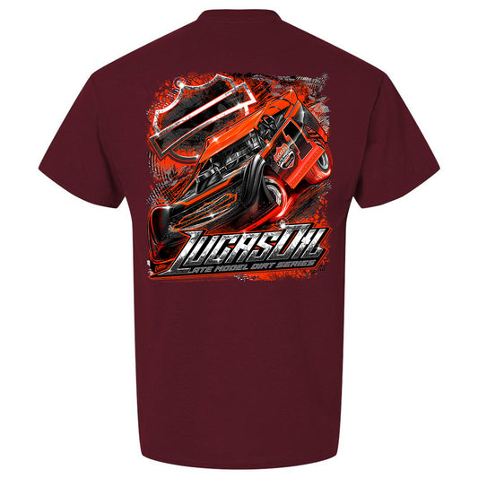 Open Throttle T-Shirt - Maroon