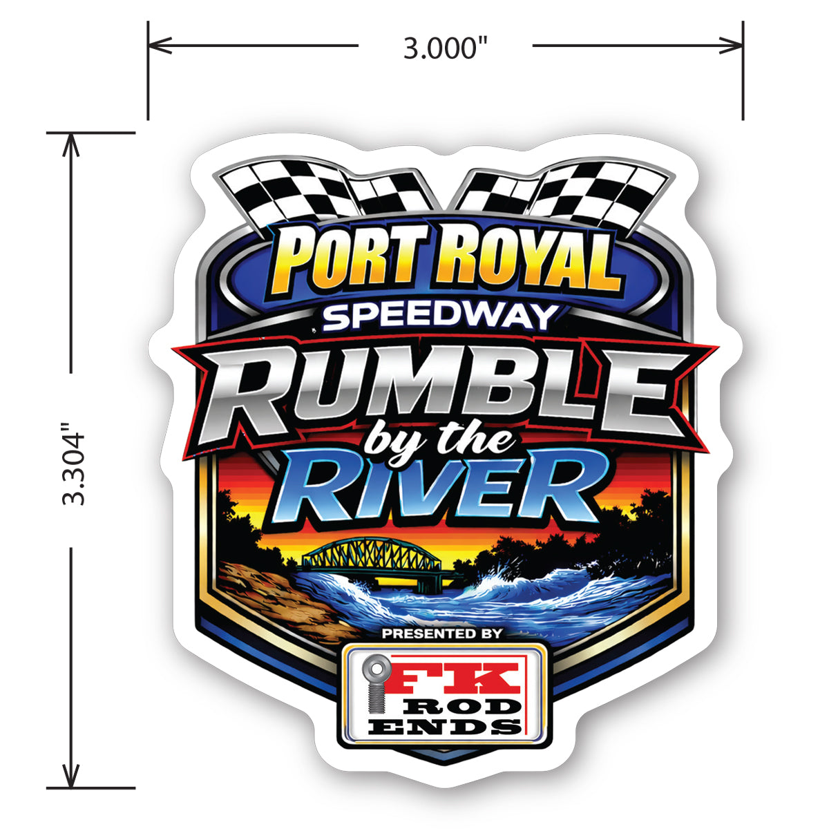 2026 Rumble by the River Decal