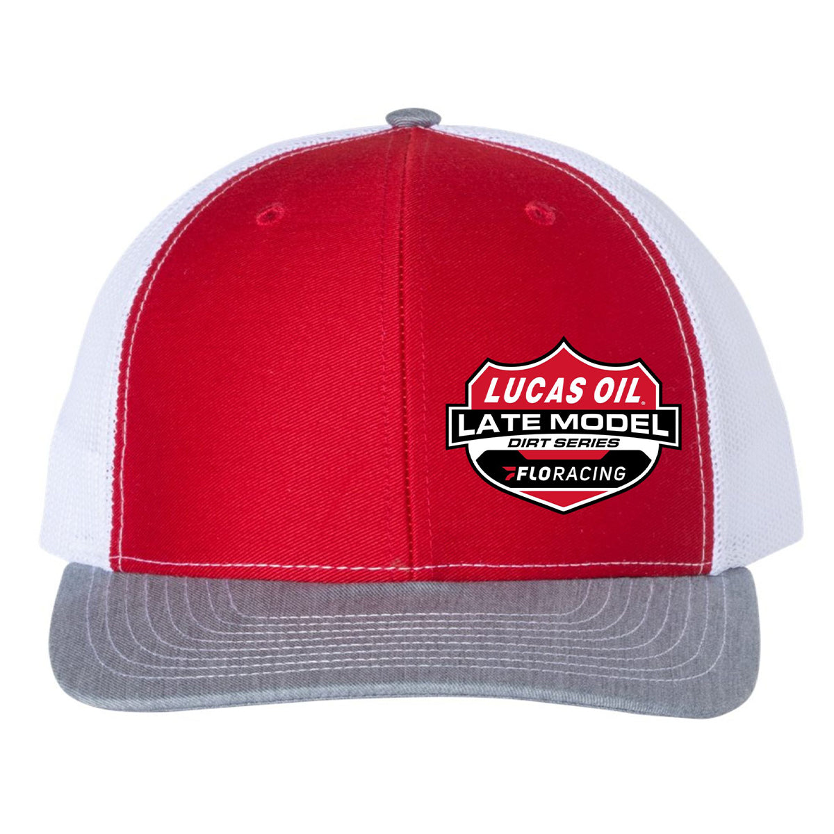 Richardson 112 - Red/White/HeatherGrey