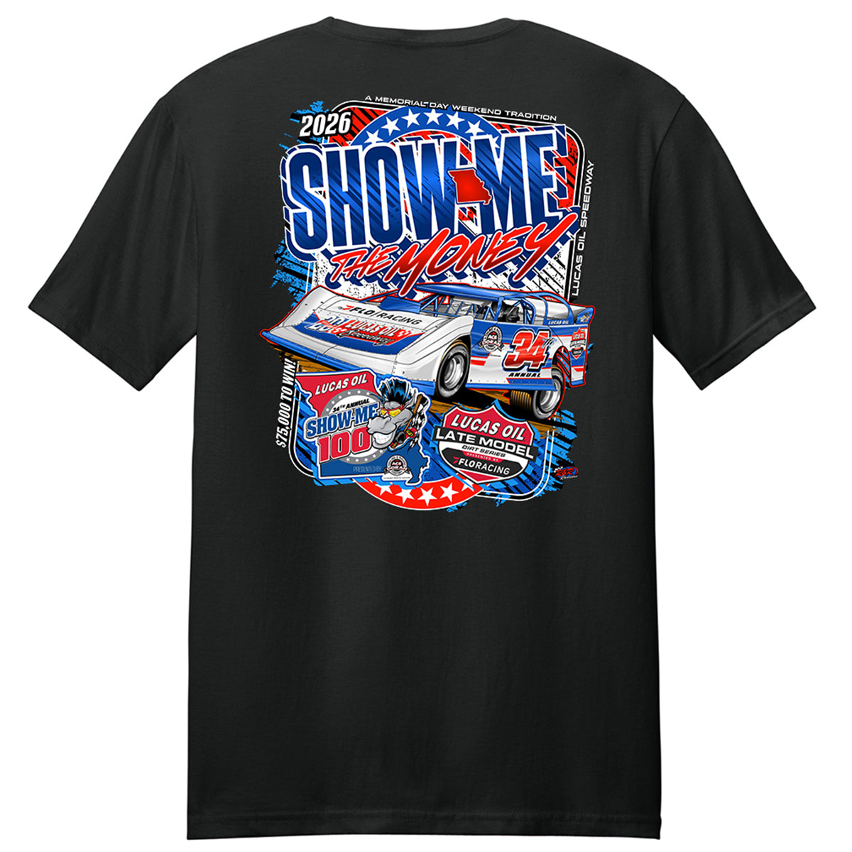 2026 Show-Me 100 T-Shirt - Black