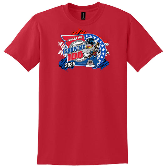 2026 Show-Me 100 T-Shirt - Red