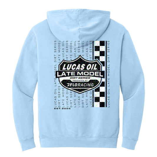 Highlighter Drip Hoodie - Hydrangea Blue