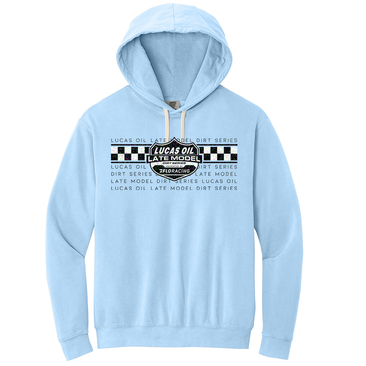 Highlighter Drip Hoodie - Hydrangea Blue