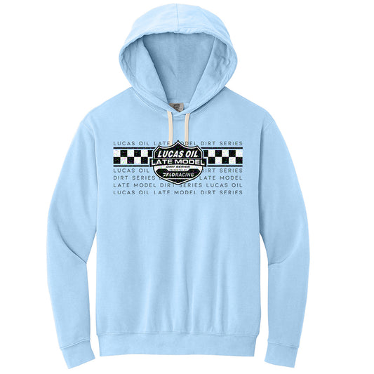 Highlighter Drip Hoodie - Hydrangea Blue