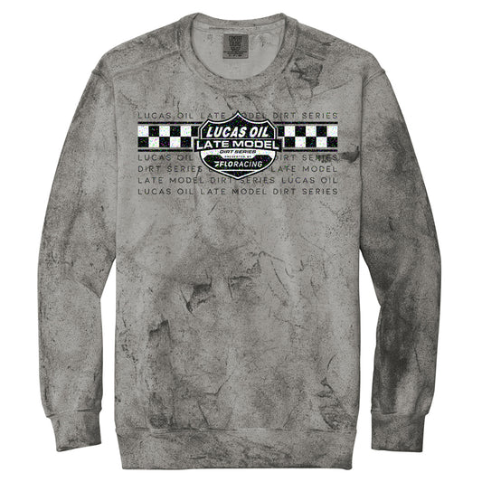 Highlighter Drip Crewneck - Smoke Grey