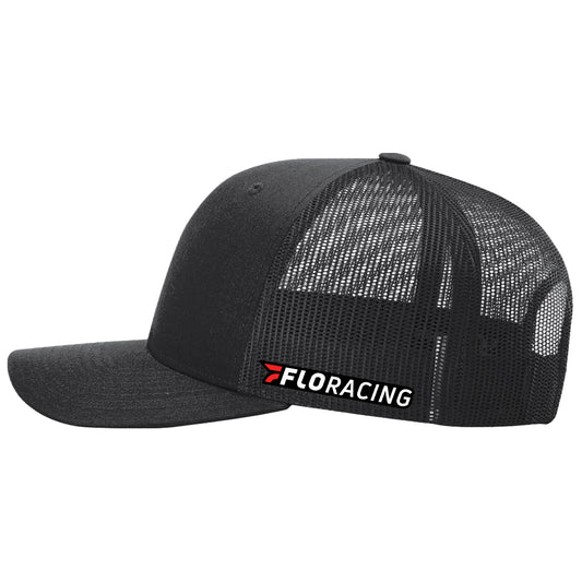 FloRacing Trucker Hat - Black