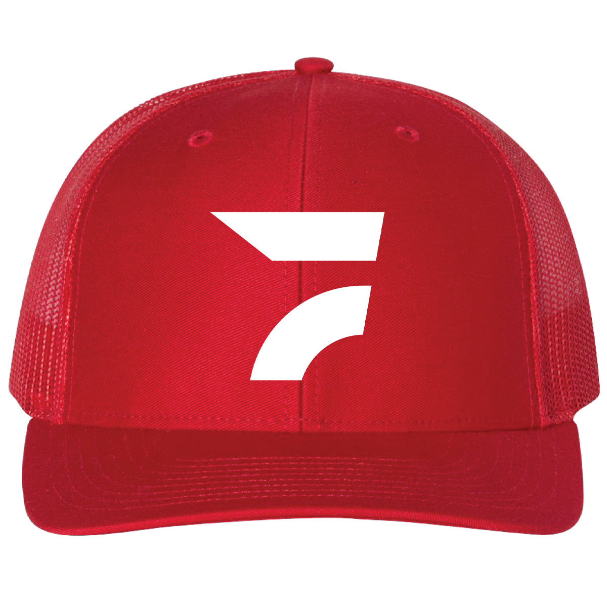 Flo Hawk Trucker Hat - Red