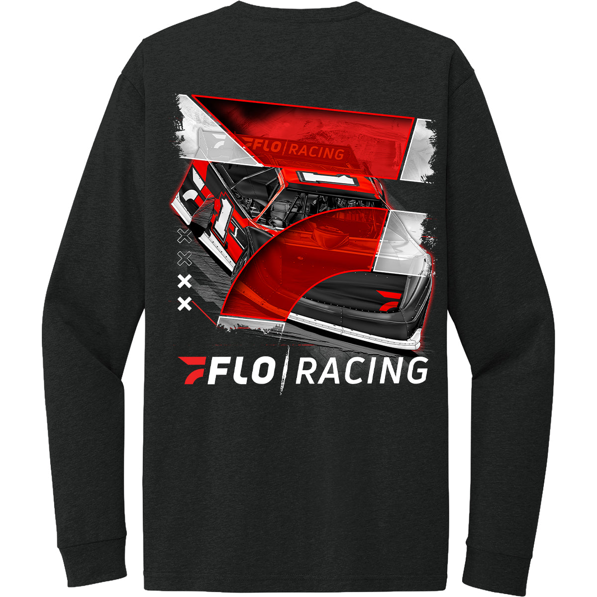 FloRacing Late Model Long Sleeve - Black