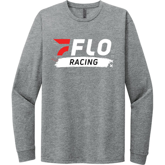 FloRacing Late Model Long Sleeve - Dark Heather Grey