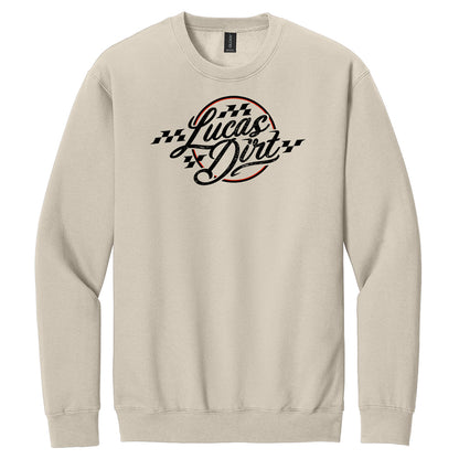 Victory Circle Crewneck - Sandstone Tan
