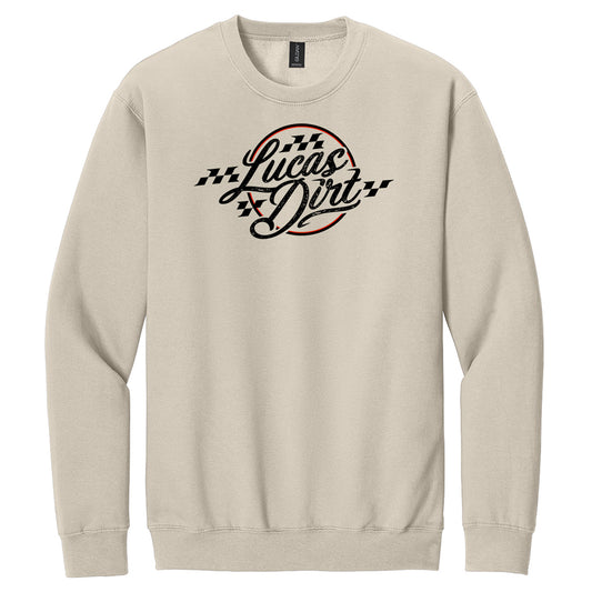 Victory Circle Crewneck - Sandstone Tan