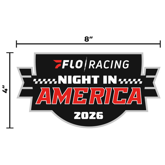Large Flo Night In America Decal