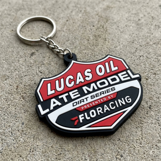 3D Die-Cut Rubber Keychain