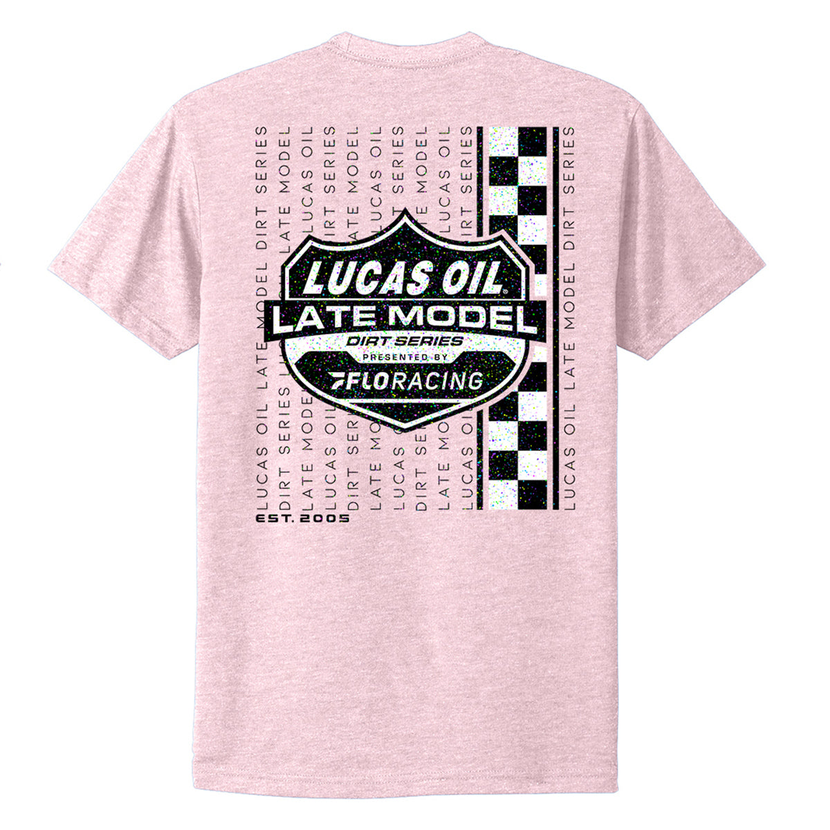 Highlighter Drip T-Shirt - Heather Pink