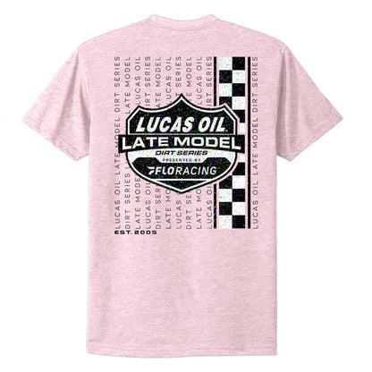 Highlighter Drip T-Shirt - Heather Pink