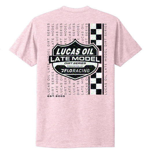 Highlighter Drip T-Shirt - Heather Pink