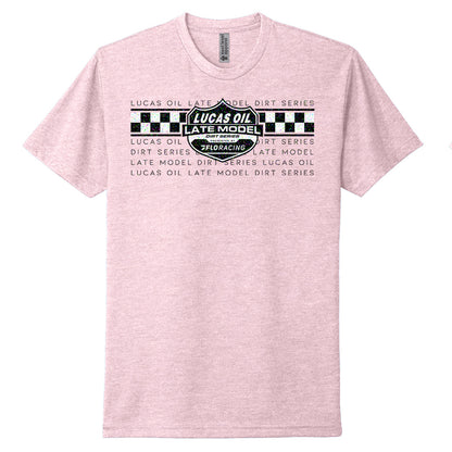 Highlighter Drip T-Shirt - Heather Pink