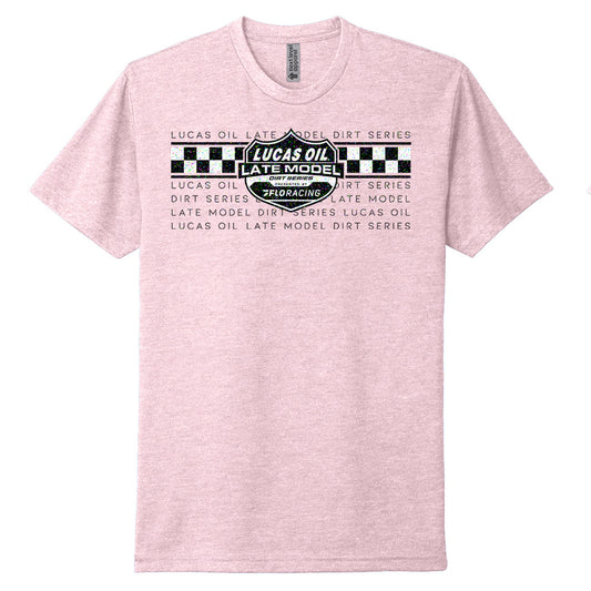 Highlighter Drip T-Shirt - Heather Pink