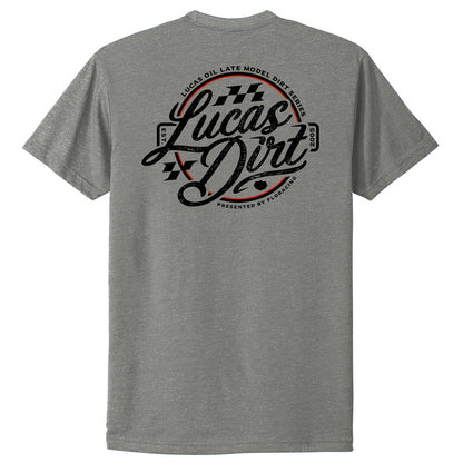 Victory Circle T-Shirt - Stone Grey