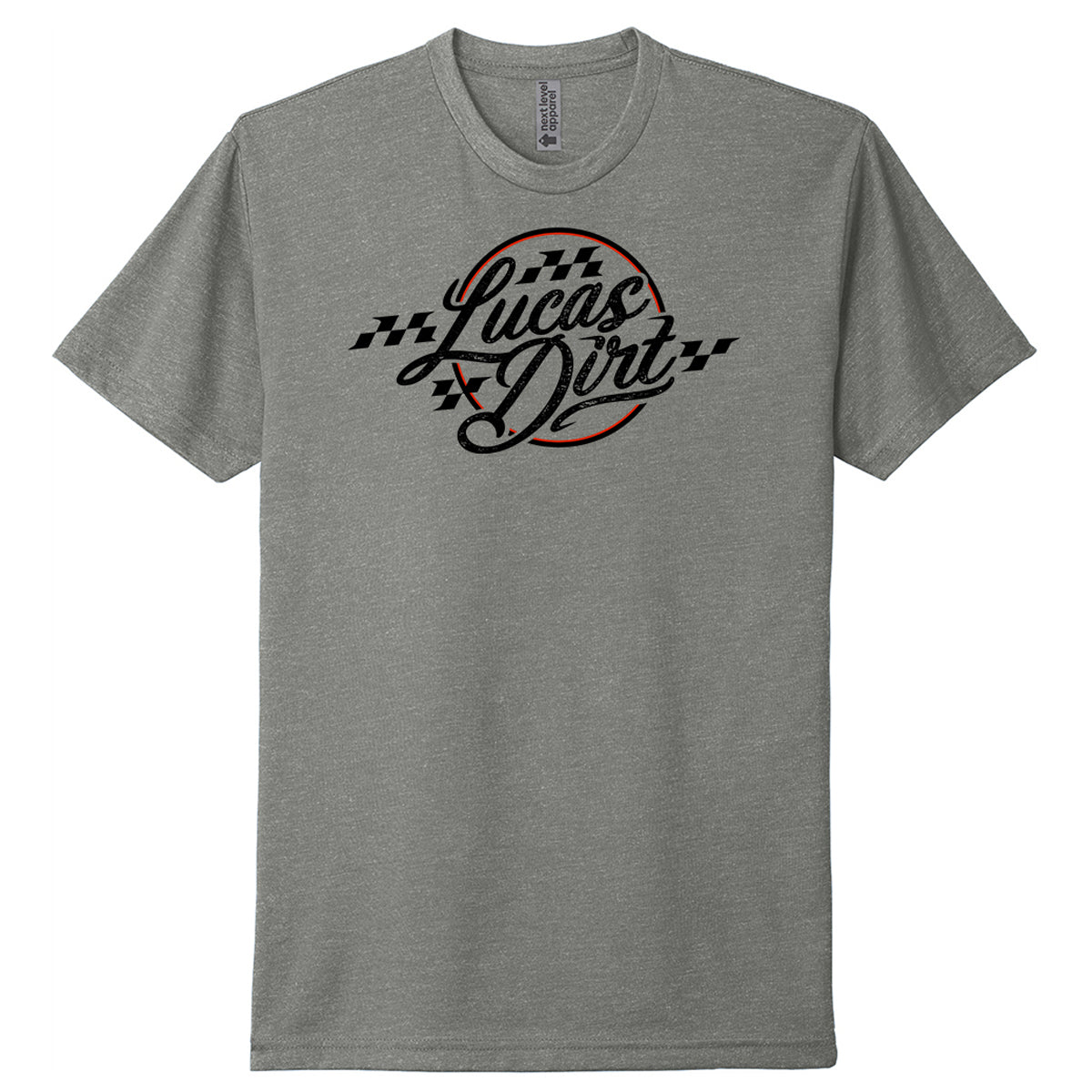 Victory Circle T-Shirt - Stone Grey