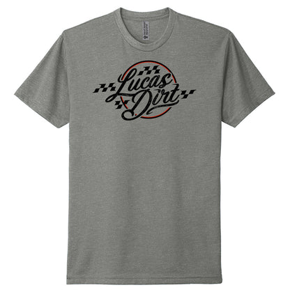 Victory Circle T-Shirt - Stone Grey
