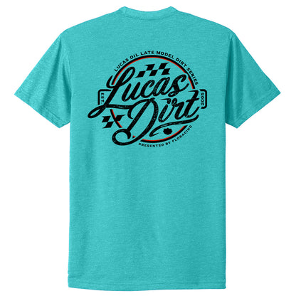 Victory Circle T-Shirt - Tahiti Blue