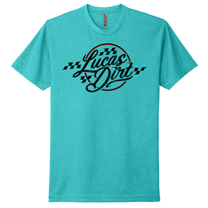 Victory Circle T-Shirt - Tahiti Blue