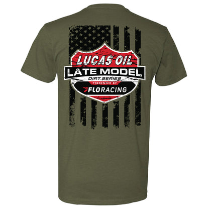 Stars & Stripes T-Shirt - Military Green